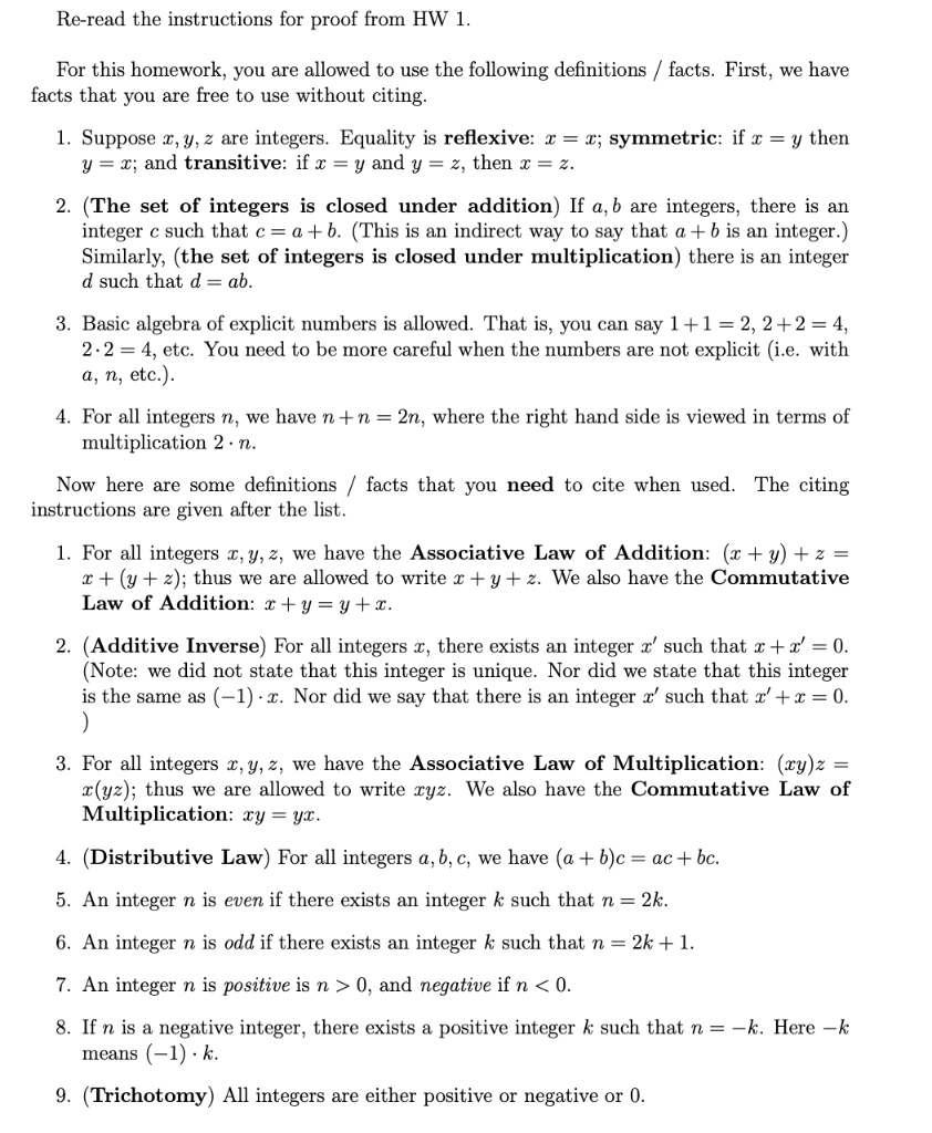 Solved For this homework, you are allowed to use the | Chegg.com