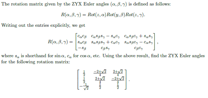 Rotational Matrices Rotation Matrix To Euler Angles W - vrogue.co