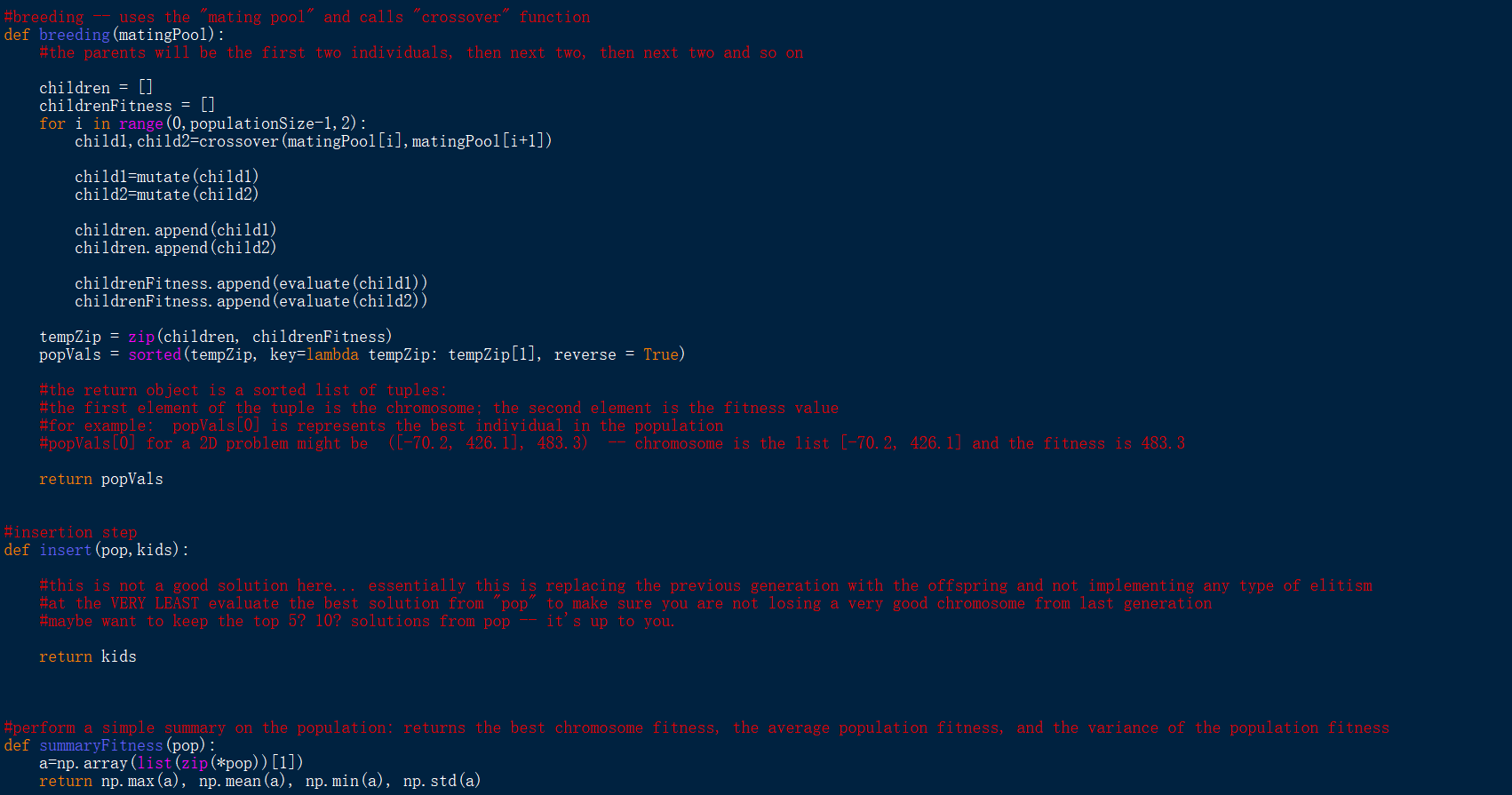 Solved Using the provided Python code from the previous | Chegg.com