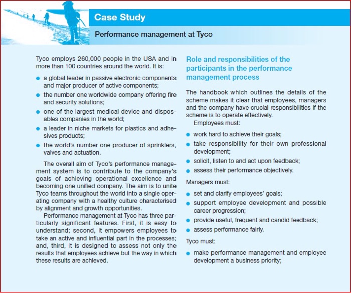 case study performance management