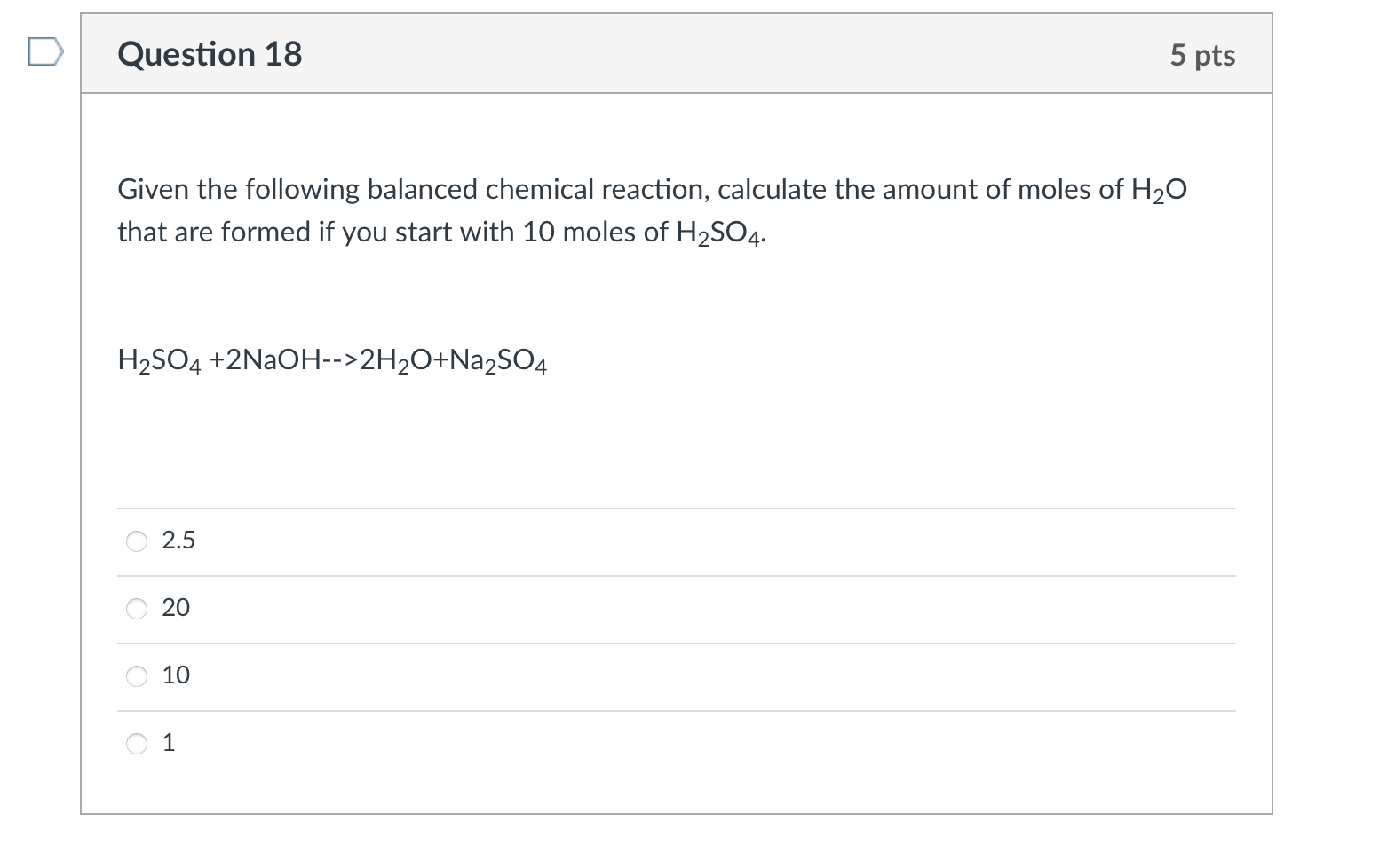 Solved Given The Following Balanced Chemical Reaction, | Chegg.com