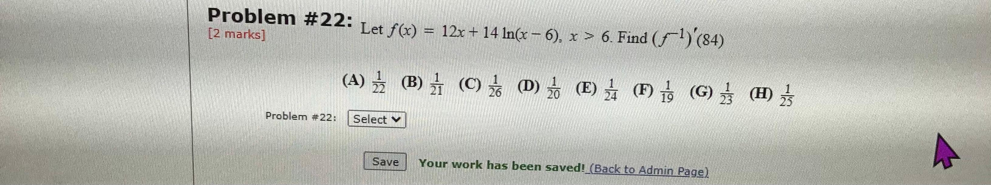 Solved Problem 22 2 Marks Let F X 12x 14 In R Chegg Com