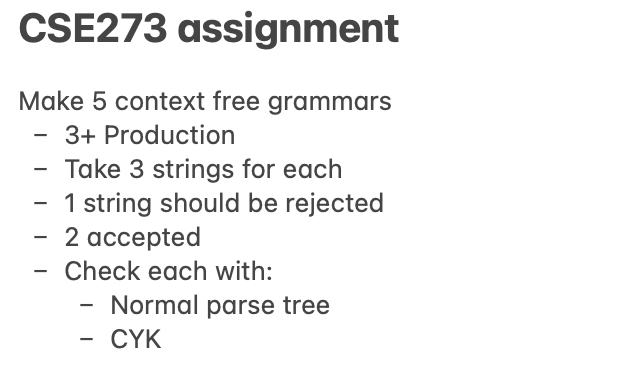 Solved Make 5 context free grammars - 3+ Production - Take 3 | Chegg.com