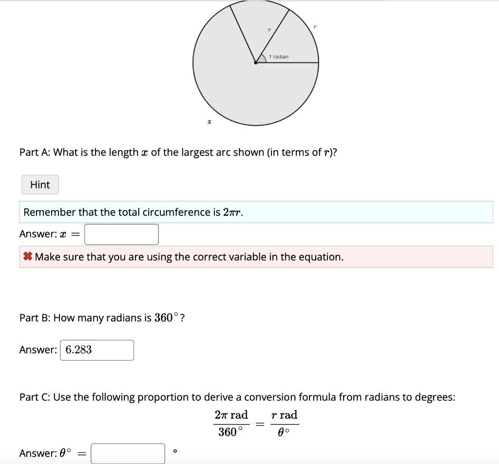 solved-part-a-what-is-the-length-x-of-the-largest-arc-shown-chegg