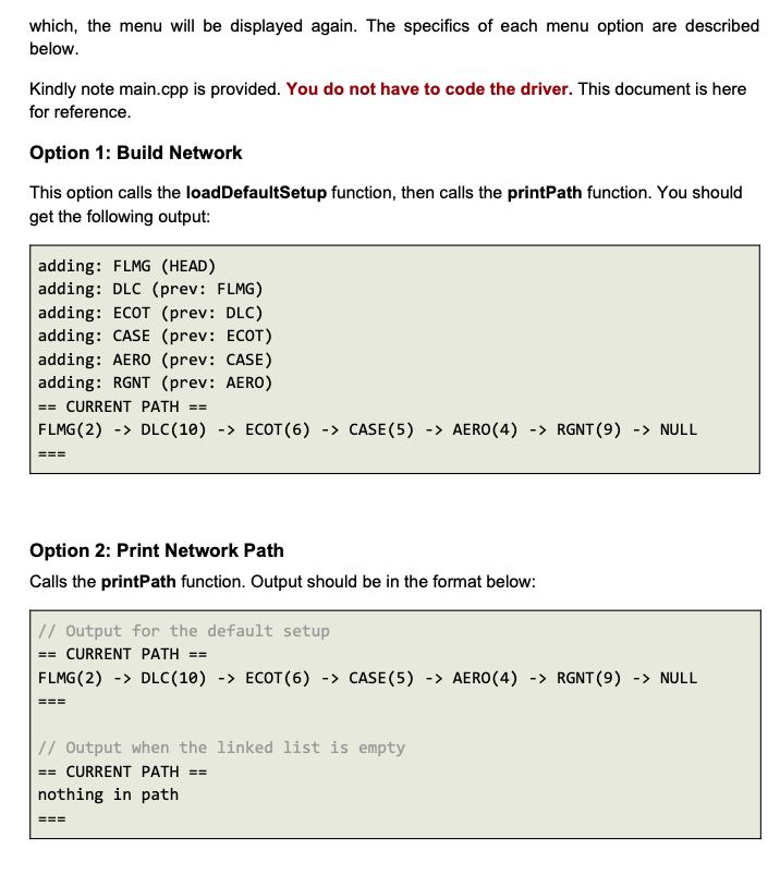 Solved C++ Programming please read the Instruction I have | Chegg.com