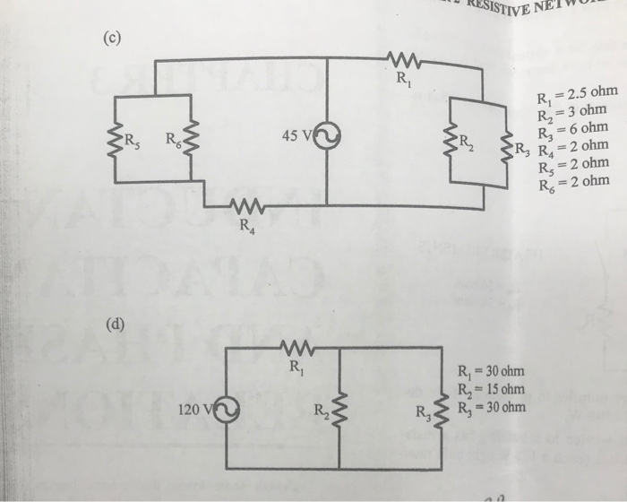 Solved Determine The Voltage Drop Across And The Current | Chegg.com