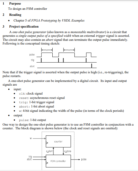 2 Reading - Chapter 5 of FPGA Prototyping by VHDL | Chegg.com