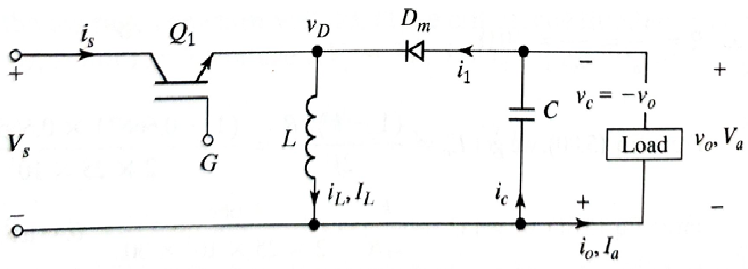 Solved A buck-boost regulator as shown in Figure 2 has an | Chegg.com