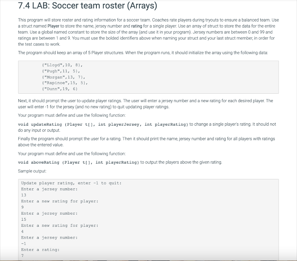Solved C++ PLEASE AND USING THESE TWO FUNCTIONS (already | Chegg.com