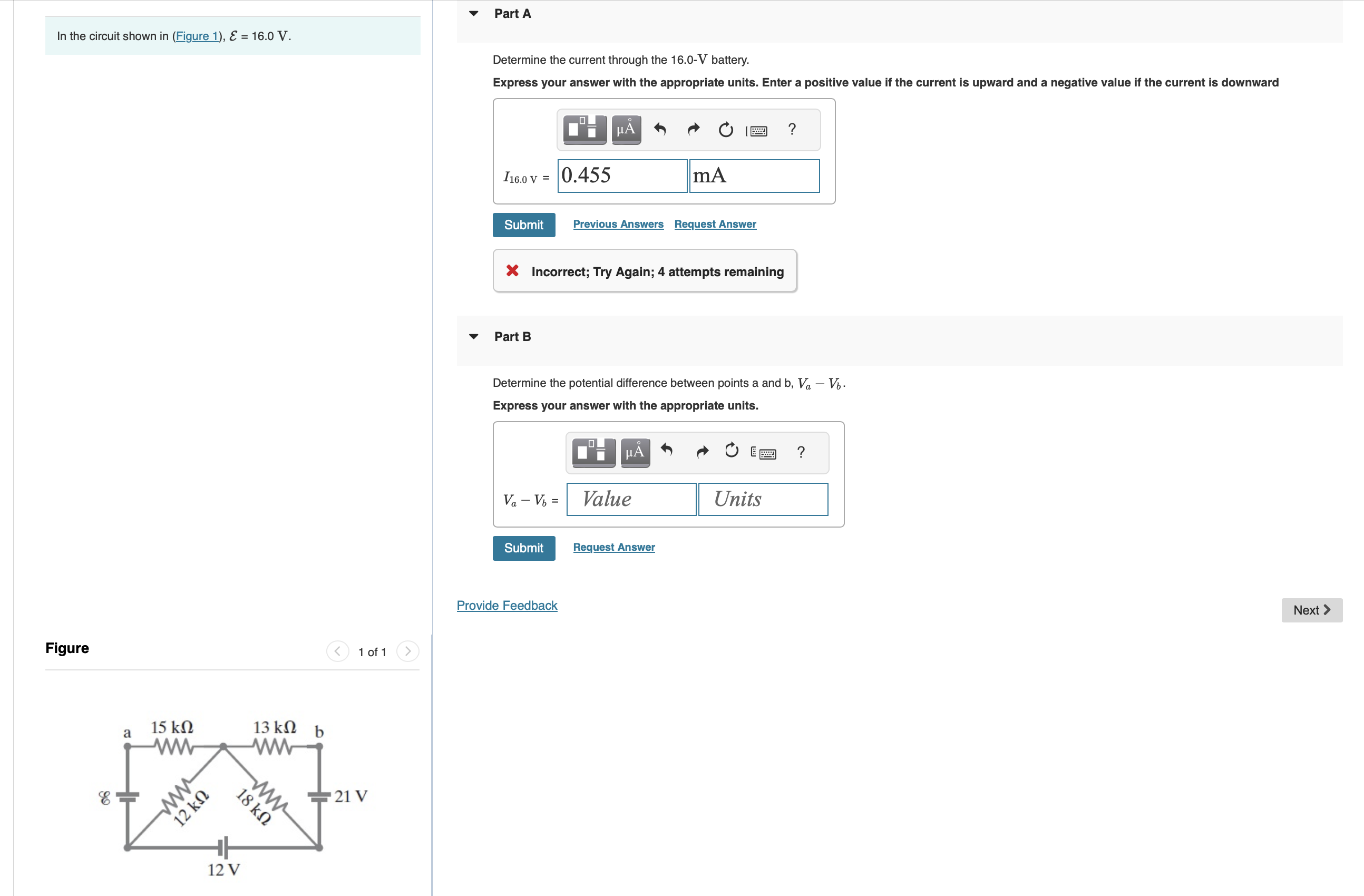 Solved In the circuit shown in (Figure | Chegg.com
