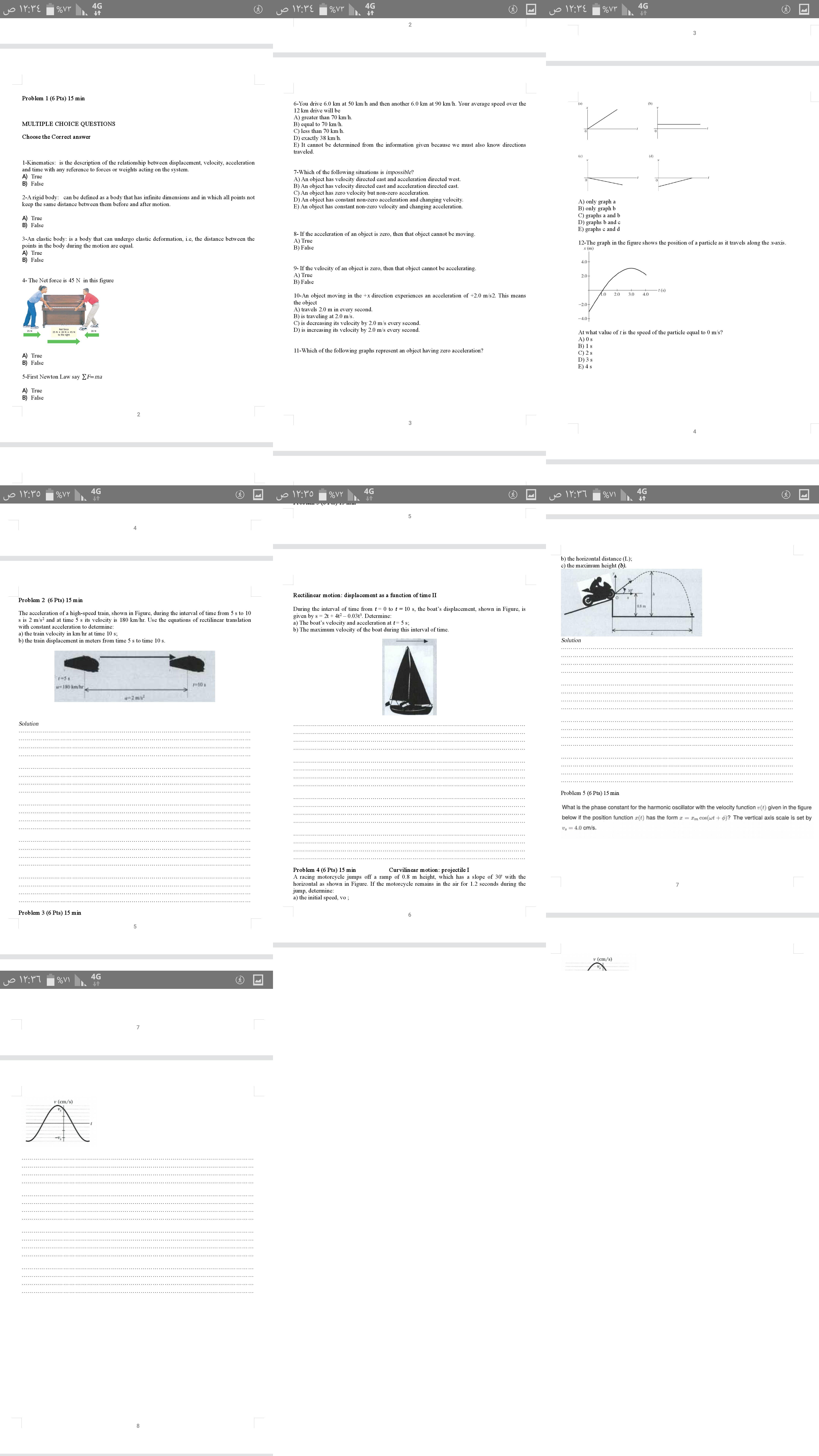 Solved ۱۲:۳۶ %۷۳ 4G ۱۲:۳۶ 4G %۷۳ %۷۳ ۱۲:۳۶ ص 4G 2 3 Problem | Chegg.com