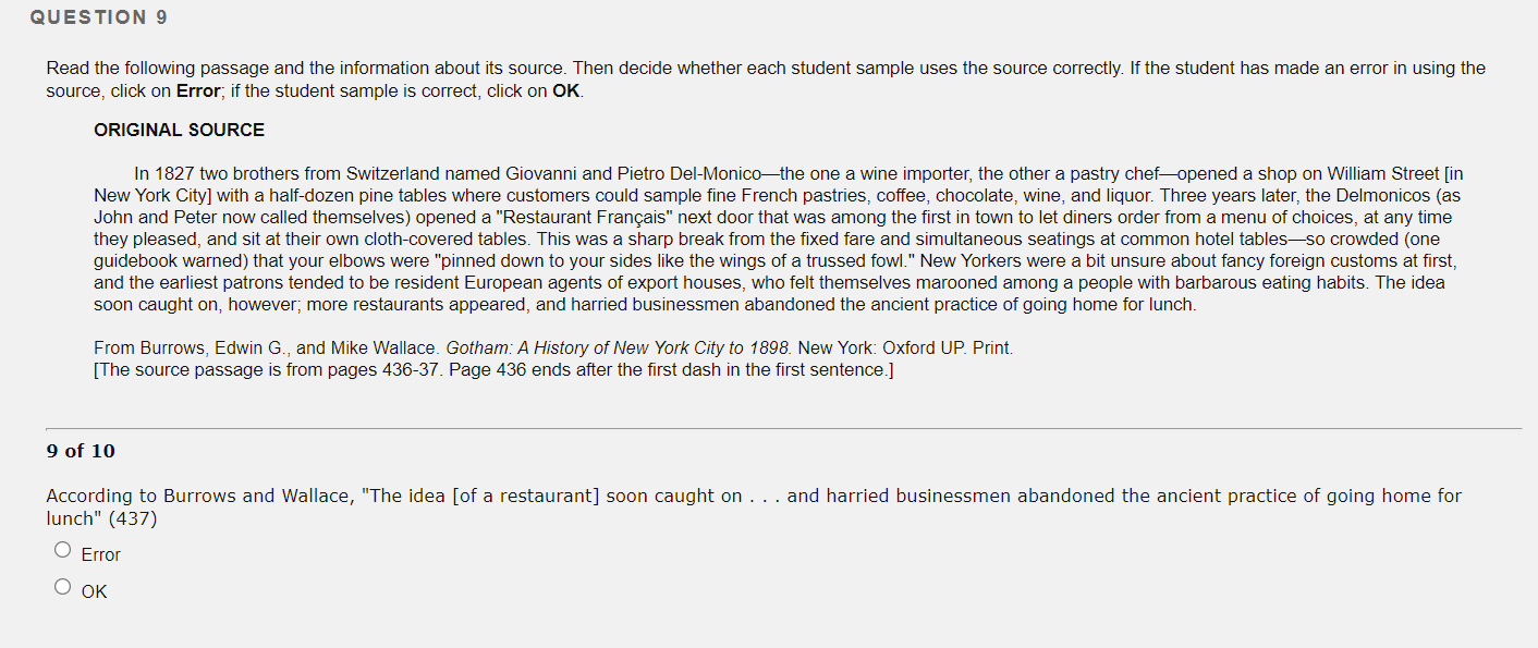 Solved QUESTION 1 Read the following passage and the | Chegg.com