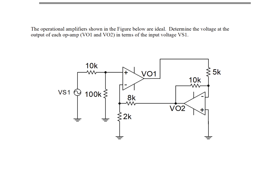 Solved Tutorial On Of Amps Design The Appropriate Circuitry | Chegg.com