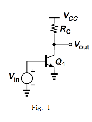 Solved Figure 1. Find the small signal voltage gain, | Chegg.com