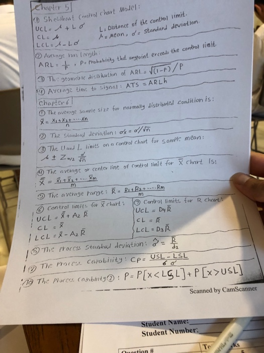 Solved Q3. A control chart is to be established on a process | Chegg.com