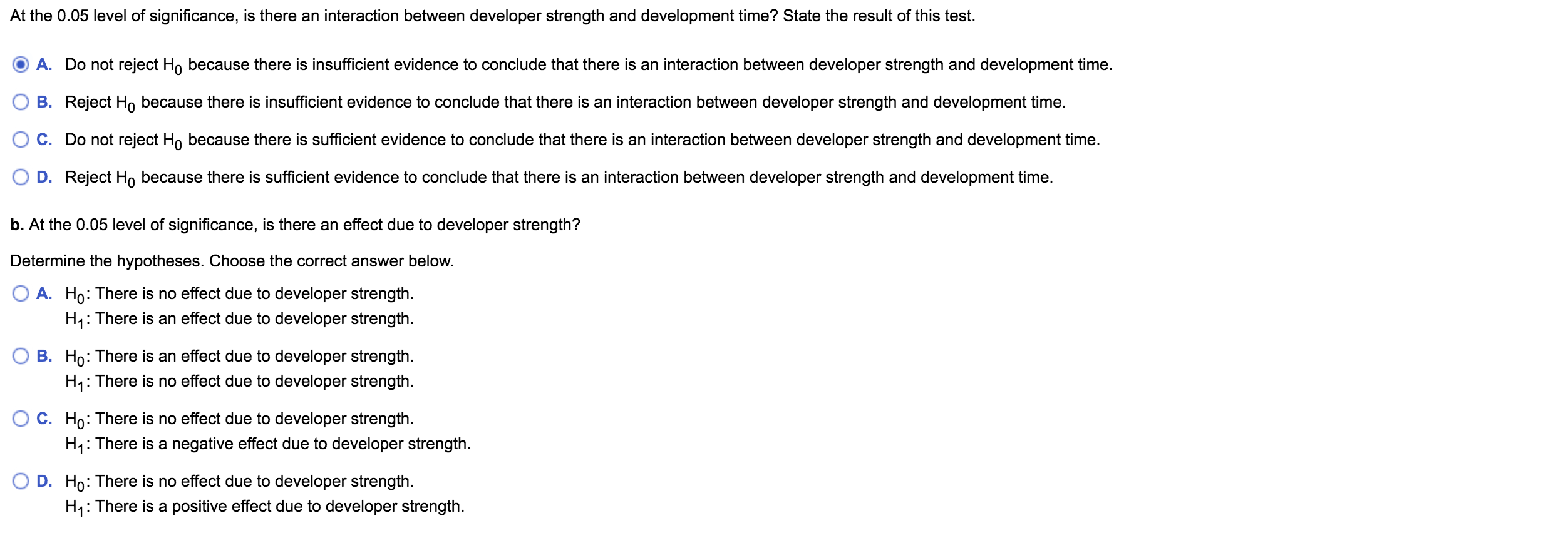 developer strength