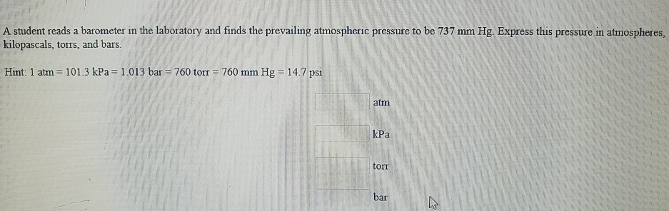 737 mmhg to atm 737 mmhg to atm