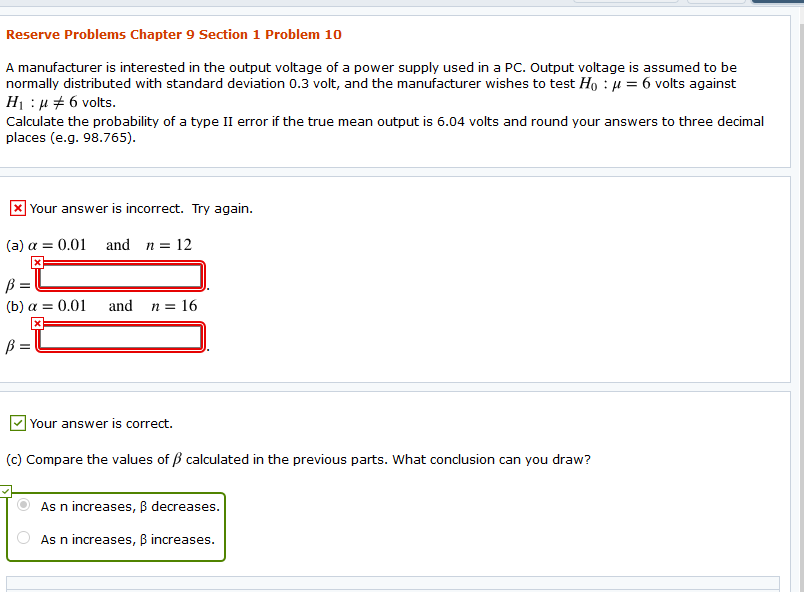 Solved Reserve Problems Chapter 9 Section 1 Problem 10 A