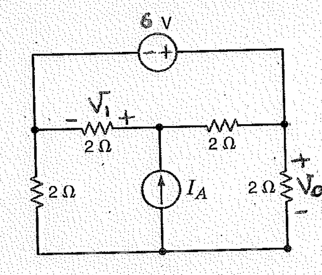 Solved 6 V O Vit ΑΛΛΑ - 2Ω 2Ω 32Ω ΟΙΑ 2 Ων. B) Fig. 2: Vi= | Chegg.com