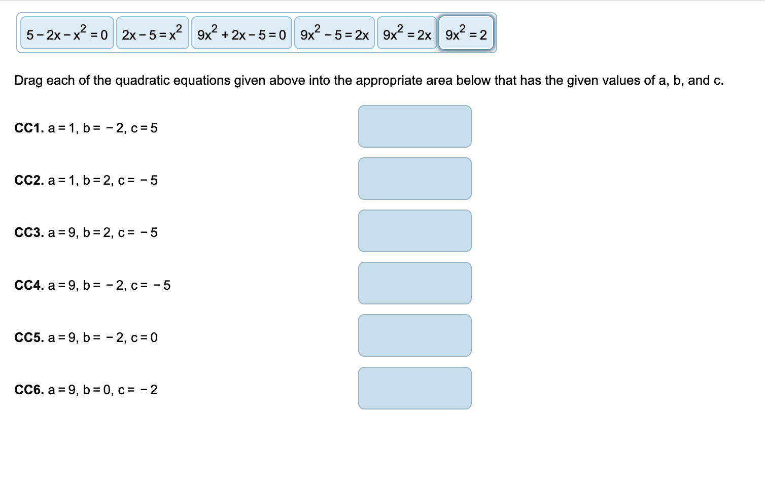 x 5 )( 5x 2 )= 0