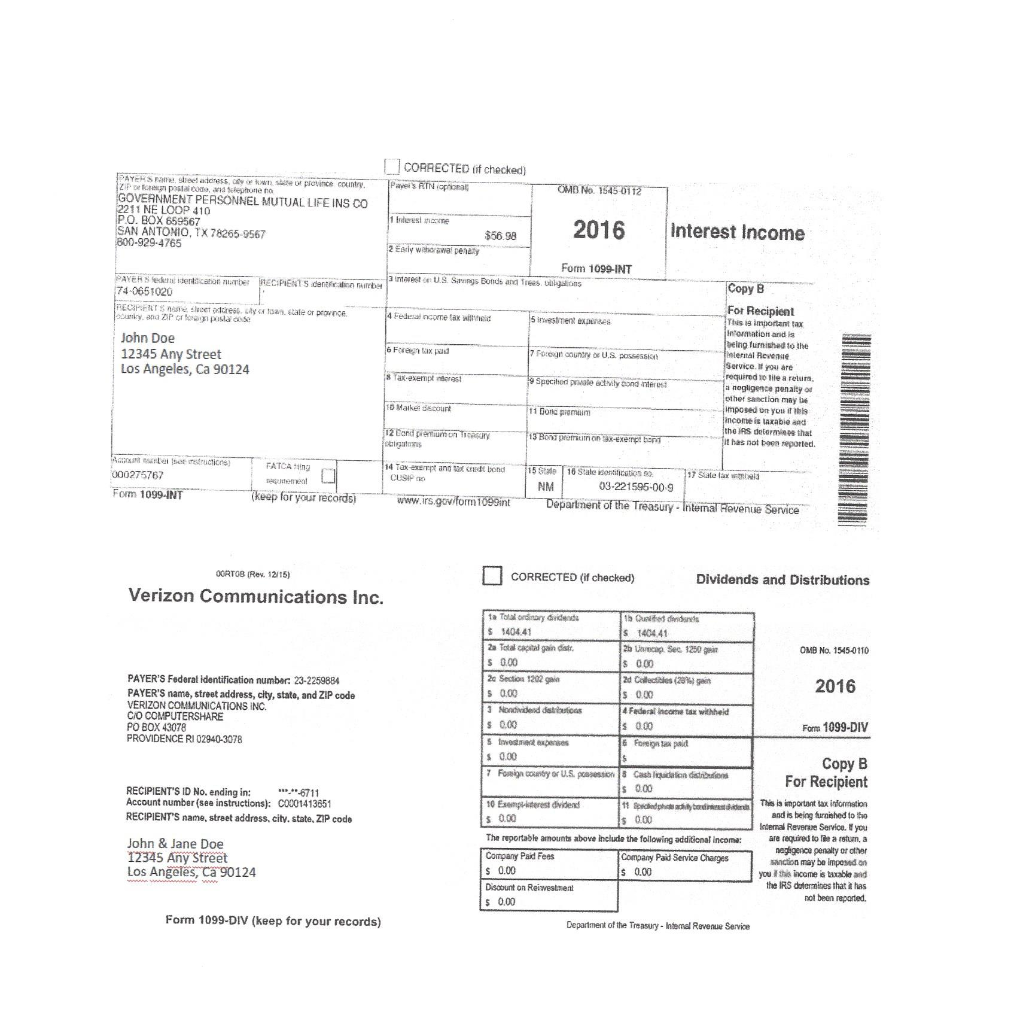 John And Jane Doe Are Married Retired Taxpayers Who Chegg Com