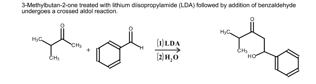 Solved 3-Methylbutan-2-one treated with lithium | Chegg.com