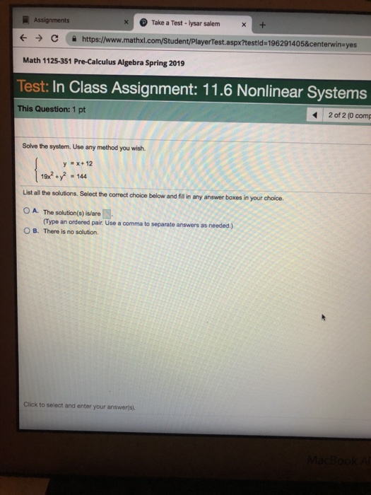 Solved assignments math 1125 351 pre calculus algebra chegg