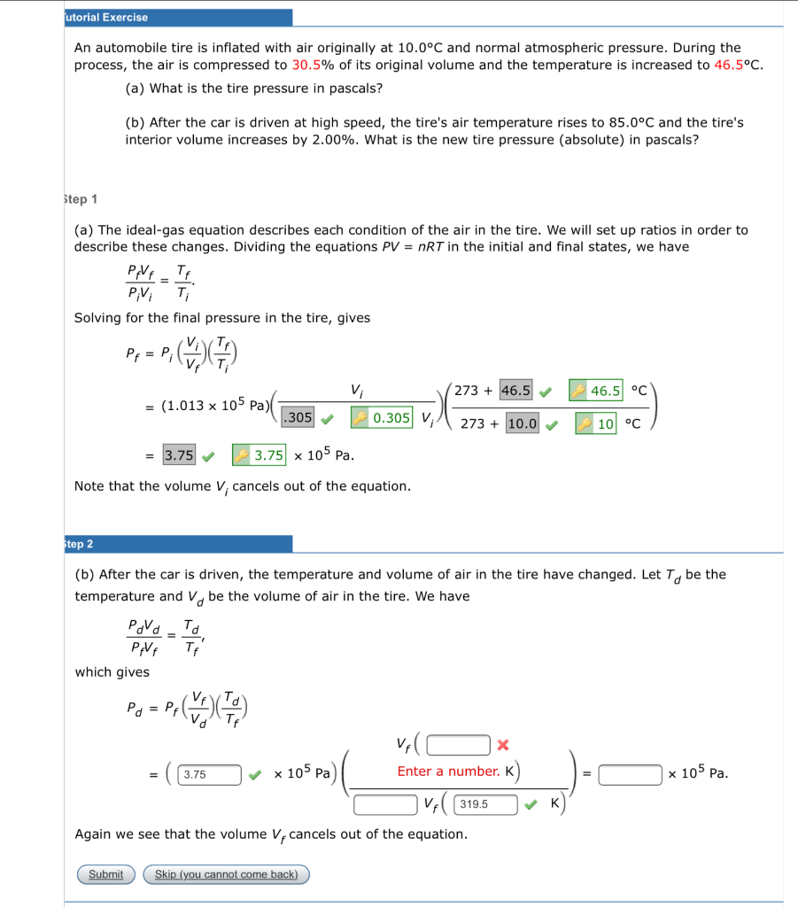 solved-utorial-exercise-an-automobile-tire-is-inflated-with-chegg