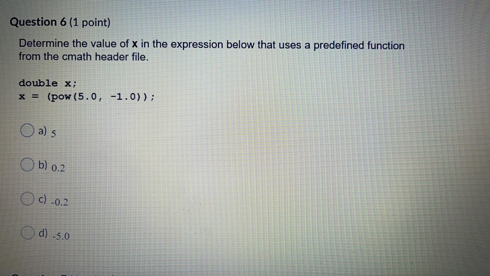 Solved Question 1 (11 points) Which of the following | Chegg.com