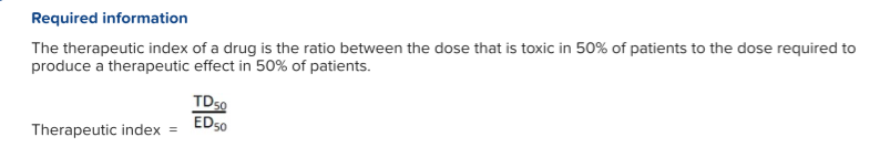 solved-the-therapeutic-index-of-a-drug-is-the-ratio-between-chegg