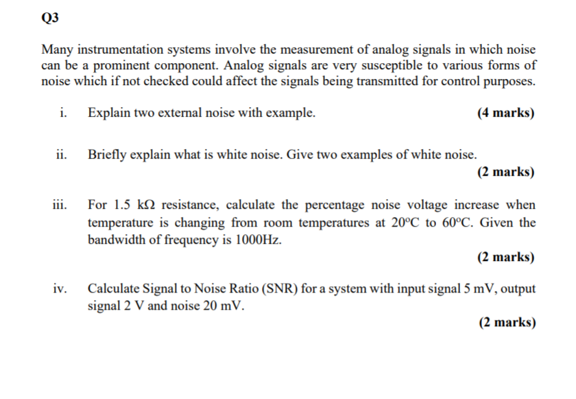 Cosmic White Noise