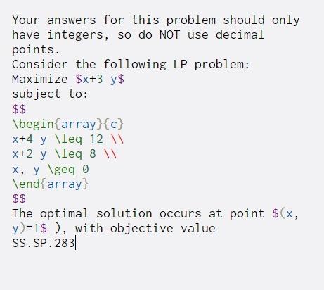 Solved Your answers for this problem should only have | Chegg.com