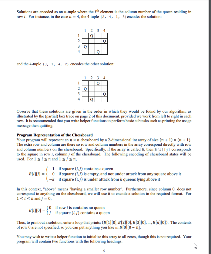 In this project, you will write a C program that | Chegg.com