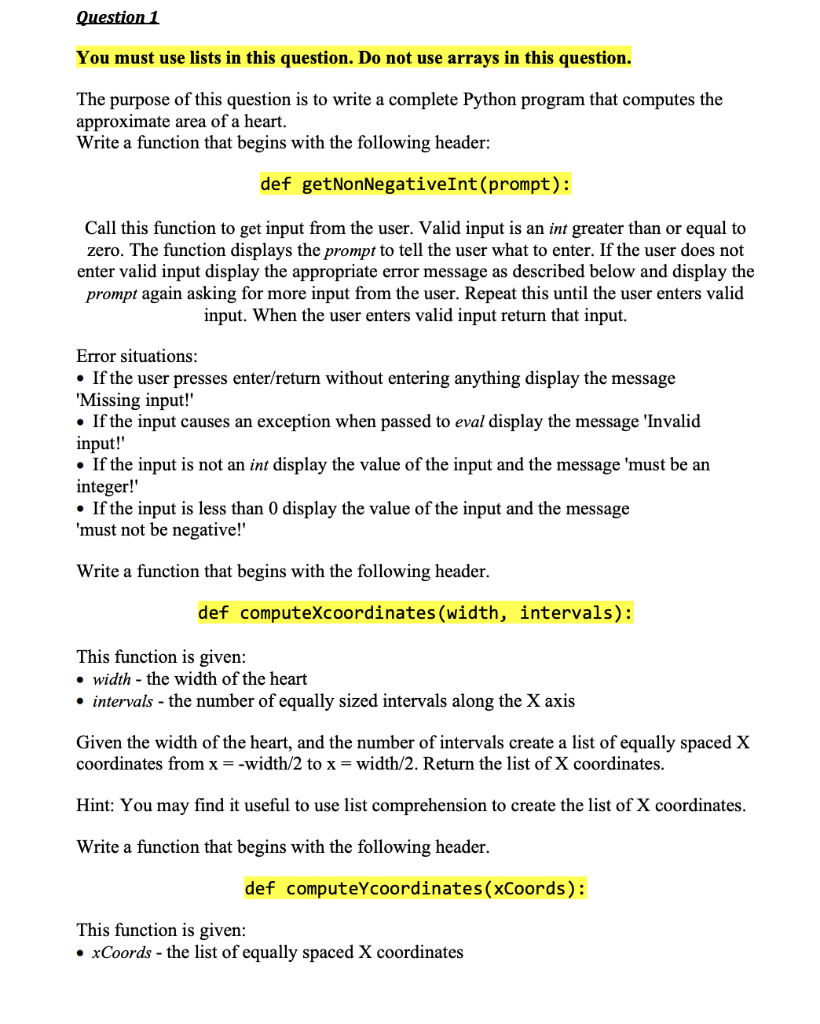 Solved In questions 1,2 and 3 of this assignment you will | Chegg.com