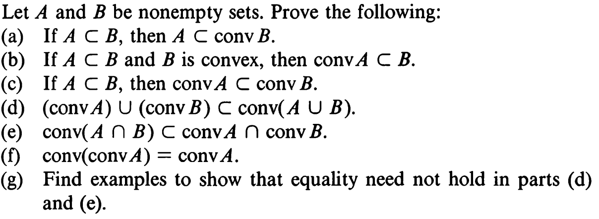 Solved Let A And B Be Nonempty Sets. Prove The Following: | Chegg.com