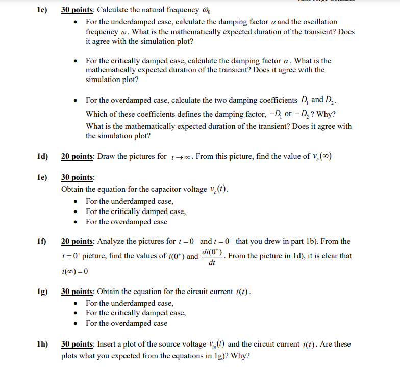 Solved Consider the circuit of Figure 1. The input voltage | Chegg.com