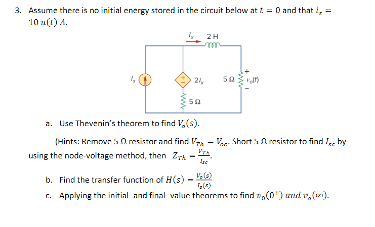 Solved Assignment 12 1 Find I T And V T In The Circui Chegg Com