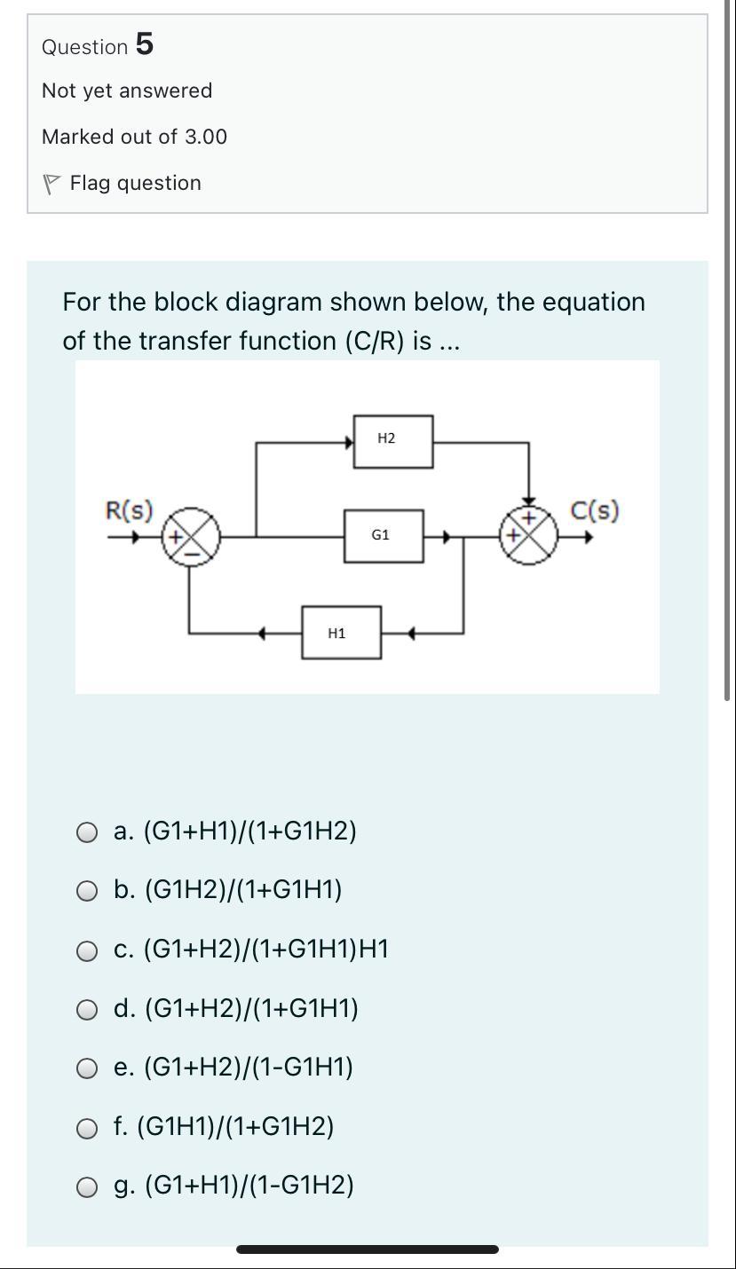 Solved Question 3 Not yet answered Marked out of 3.00 P Flag | Chegg.com
