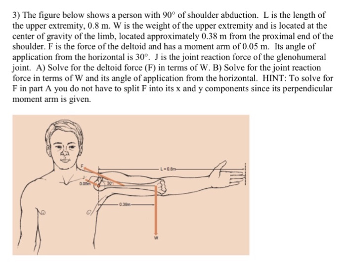 Solved The Figure Below Shows A Person With 90 Degree Of 