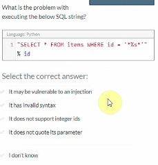 Solved What is the problem with executing the below SQL | Chegg.com