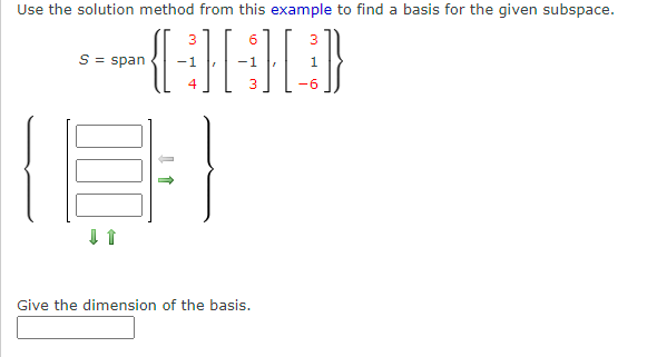 Solved Use the solution method from this example to find a | Chegg.com