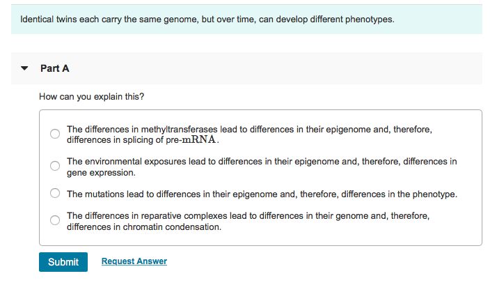 Solved PartA How can you explain this? The differences in | Chegg.com