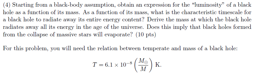 Solved (4) Starting from a black-body assumption, obtain an | Chegg.com