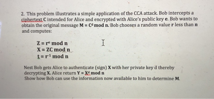 Solved 2. This Problem Illustrates A Simple Application Of | Chegg.com