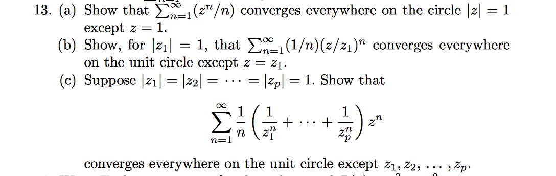 Solved 13. (a) Show that =1(