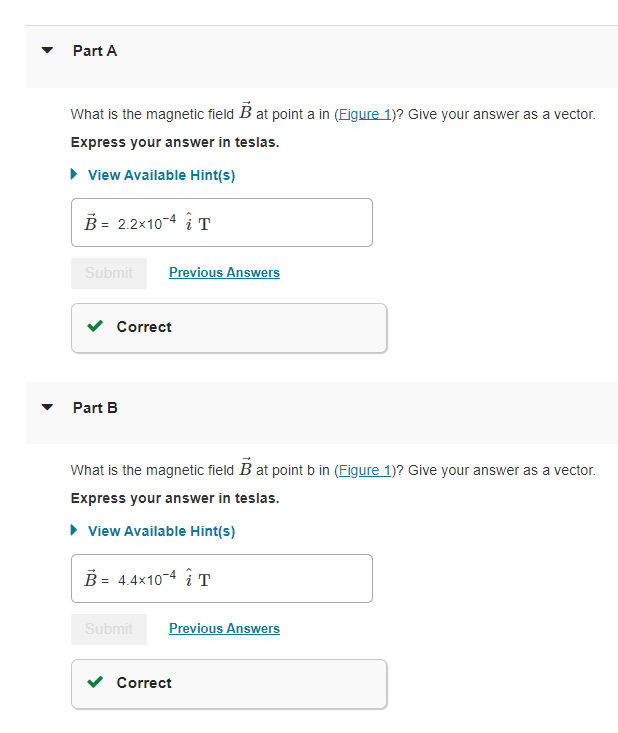 Solved What Is The Magnetic Field B At Point A In (Eigure | Chegg.com