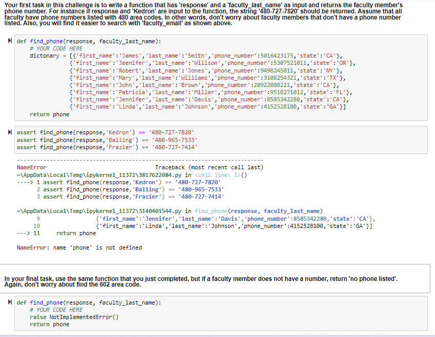Solved Your first task in this challenge is to write a | Chegg.com