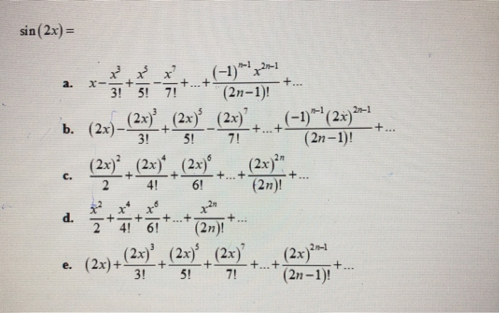 1 7 0 2 n 1. ((X+3)^N)/((2n+1)*2^n). (-1) * X * X / (2 * N) / (2 * N + 1). An=1-2n/1+2n. 2^N+1 + 2^N-2.