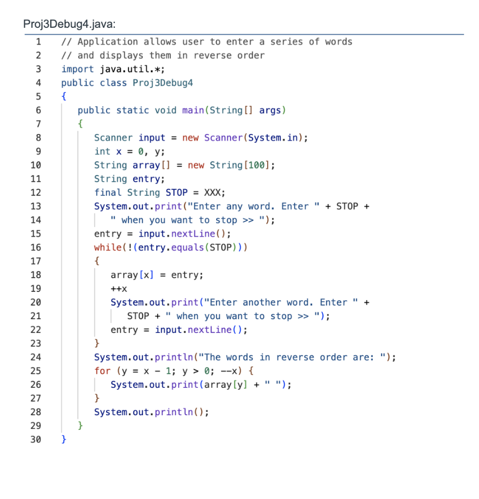 Solved For This Project You Will Debug Troubleshoot Chegg