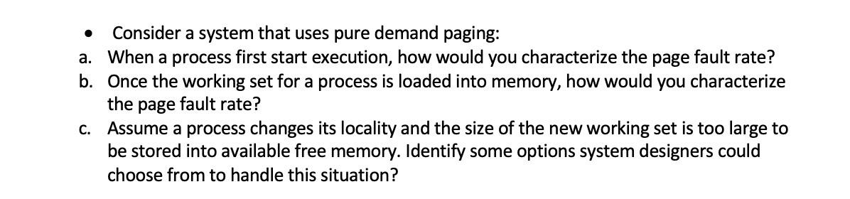 Solved 6. Consider a computer system with a main memory of | Chegg.com